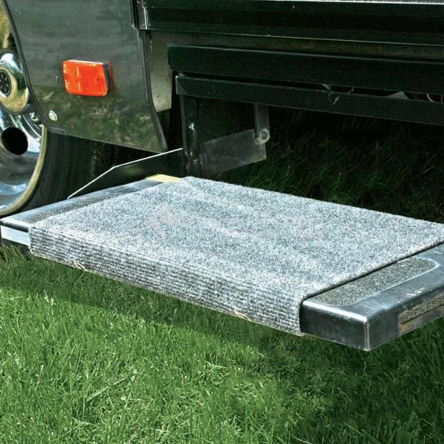 CAMCO RV WRAP AROUND STEP RUG-GREY