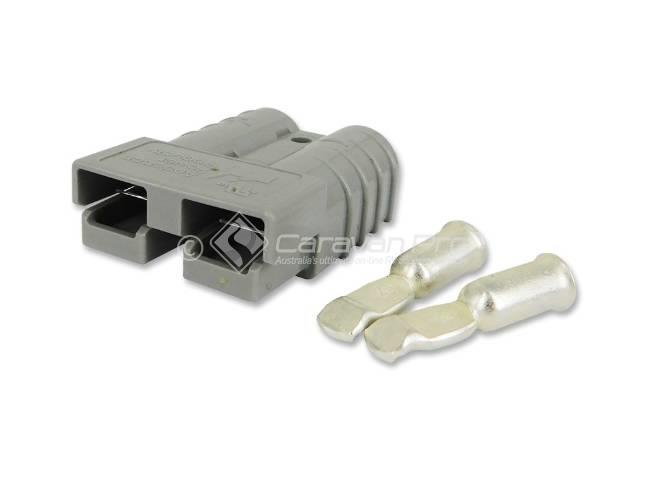 HIGH CURRENT GREY CONNECTOR - 50 AMP ANDERSON PLUG (AP50500)