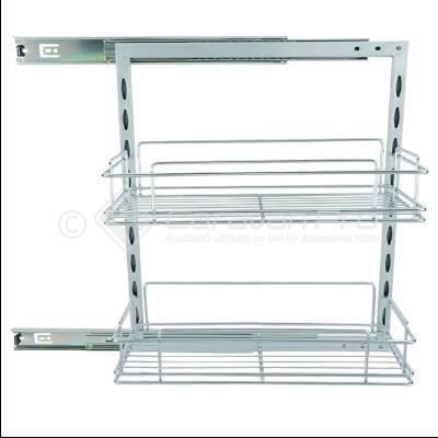 2 TIER PANTRY  2X110MM BASKETS