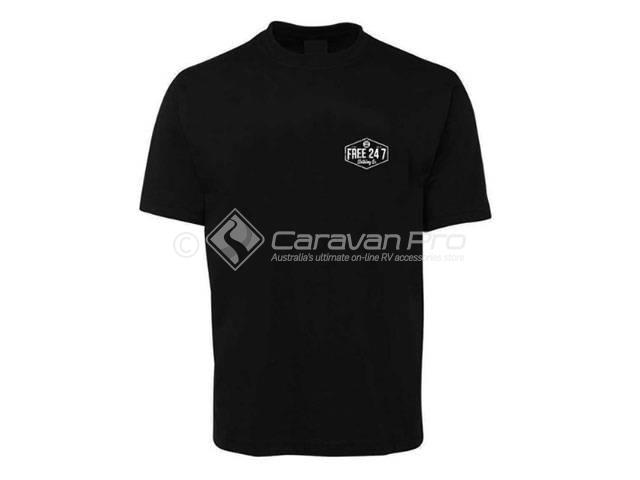 HERITAGE STYLE MEDIUM BLACK T/SHIRT