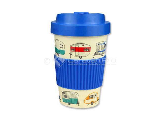 TRAVEL MUG SEASONAL BLUE 400ML