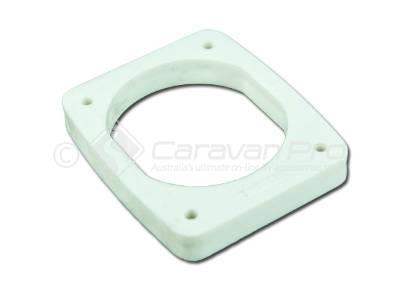 SPACER BLOCK TO SUIT POWER INLET - WHITE