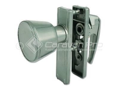 DOOR LOCK T/S SCREEN  - TULIP SILVER