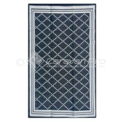 EVERYDAY 6.0M X 2.4M GROUND MAT BLACK/GREY REVERSABLE