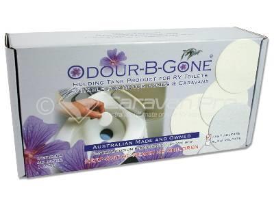 ODOUR-B-GONE RV TOILET TABLETS - 40 TABLETS