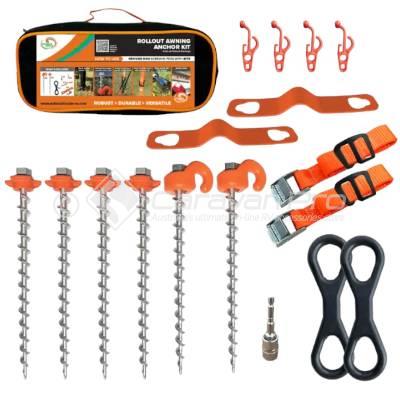 GROUND DOG ROLL OUT AWNING ANCHOR KIT