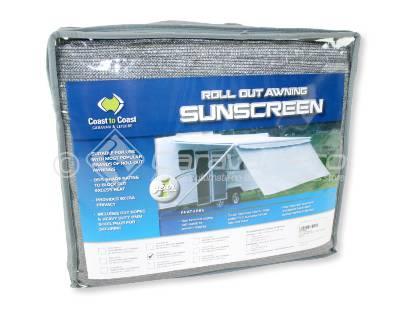 10' COAST SUN SCREEN SHADE T/S CAREFREE AWNING - 2805MM X 1800MM