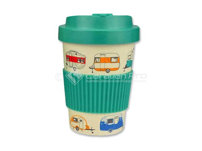 TRAVEL MUG SEASONAL GREEN 400ML