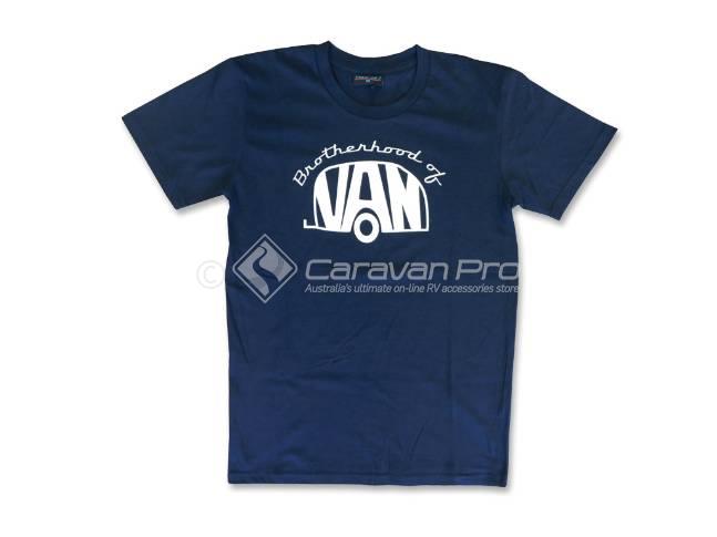 BROTHERHOOD OF VAN SMALL NAVY T/SHIRT