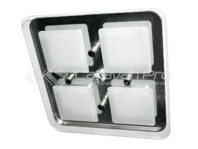 CRYSTAL ROOF LIGHT 4 SECTION - COOL WHITE