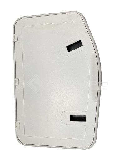 DOOR BAGGAGE 7 439X661 WHITE STIPPLE