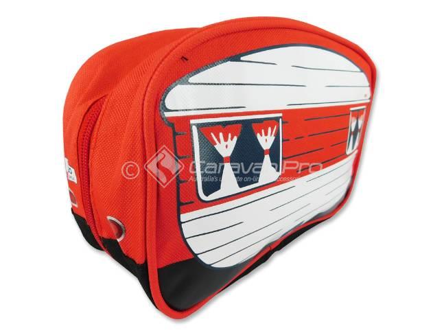 TOILETRY BAG MINI RED