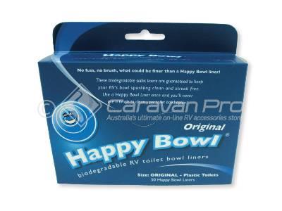 HAPPY BOWL TOILET BOWL LINERS - 50 PER PACK