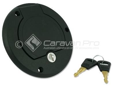 CAMEC BLACK LOCKABLE W/FILLER R/H