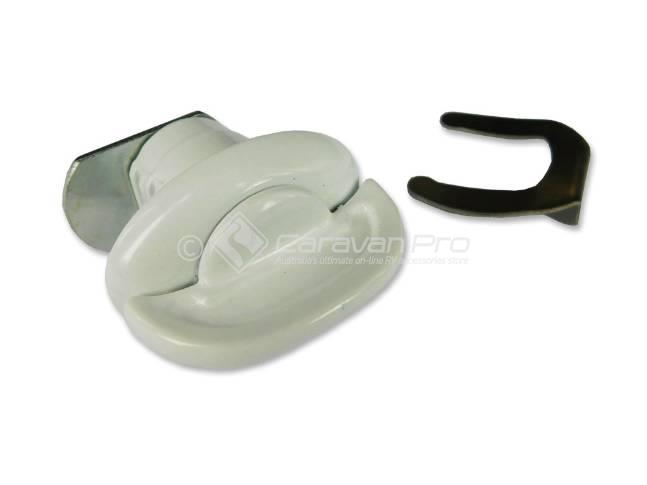 WINDOW SHADE TURNLOCK - WHITE